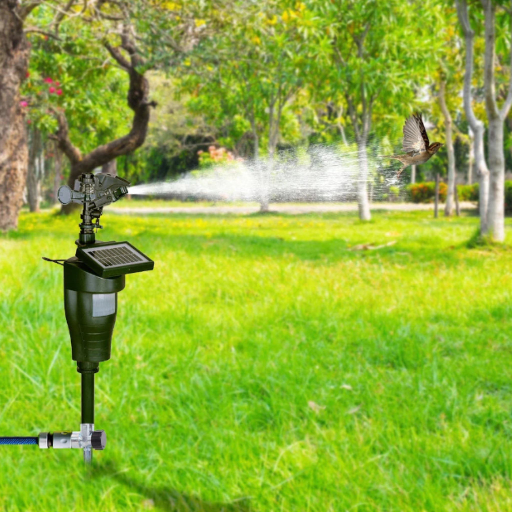 GardnGuard Pro - Milieuvriendelijke bewegingssprinkler die ongewenste dieren effectief weert