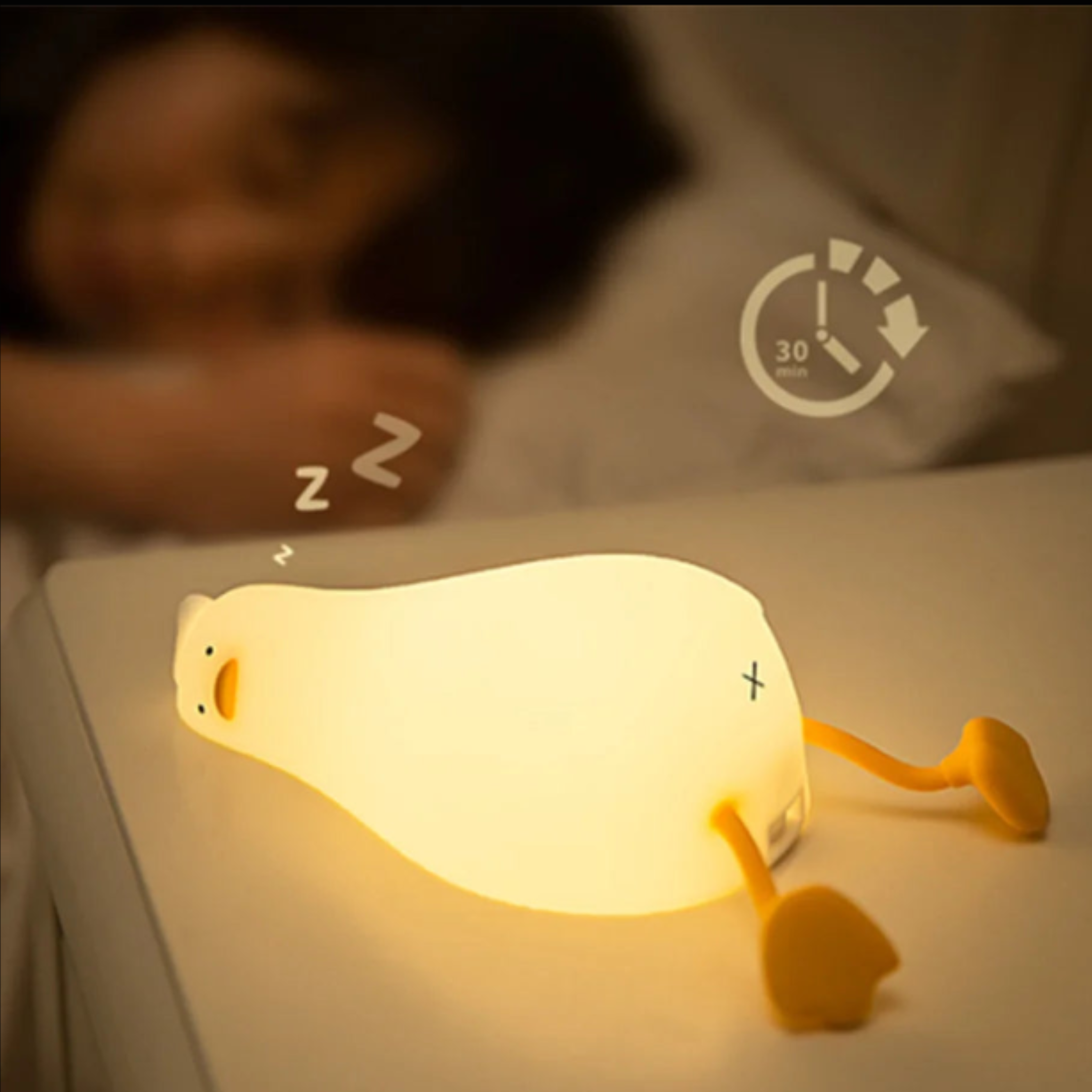 LED Kindernachtlamp Zachte, dimbare nachtlamp voor een rustige kinderslaap