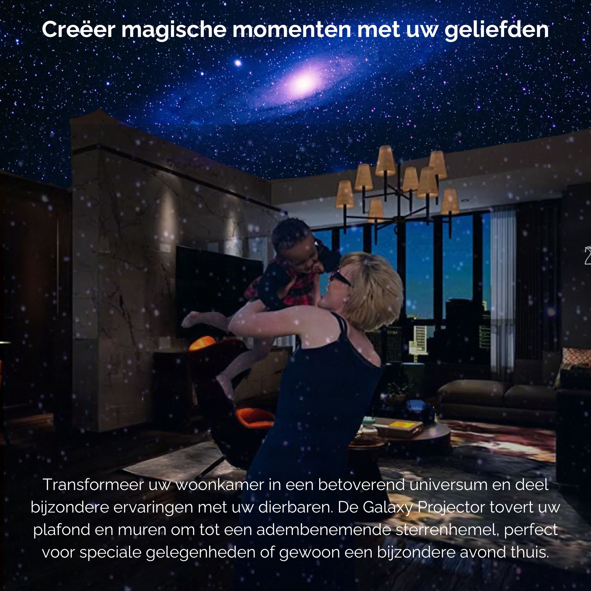 Galaxy Projector - Transformeer je kamer in een magisch universum