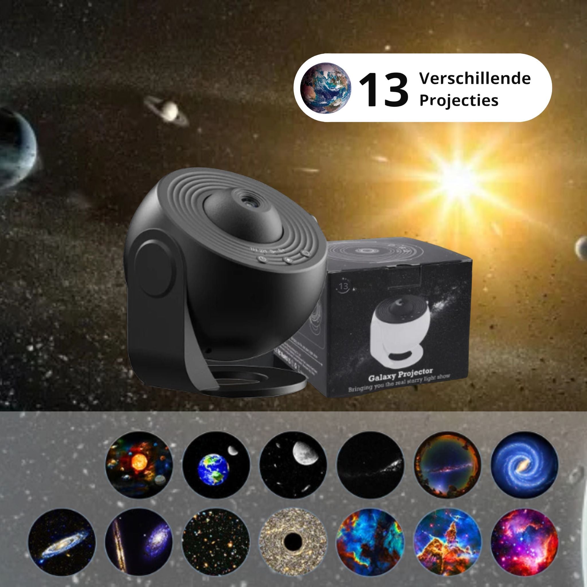 Galaxy Projector - Transformeer je kamer in een magisch universum