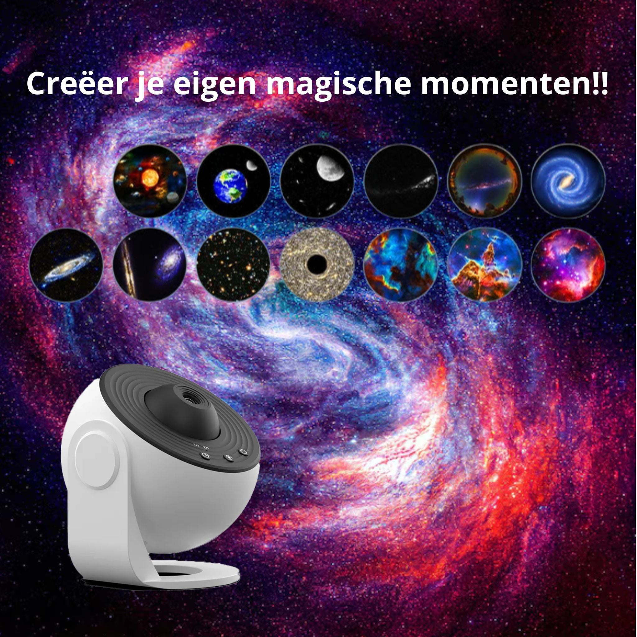 Galaxy Projector - Transformeer je kamer in een magisch universum